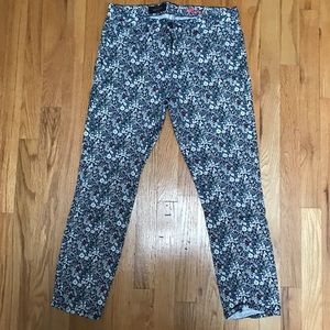 J.Crew Toothpick Printed Jean